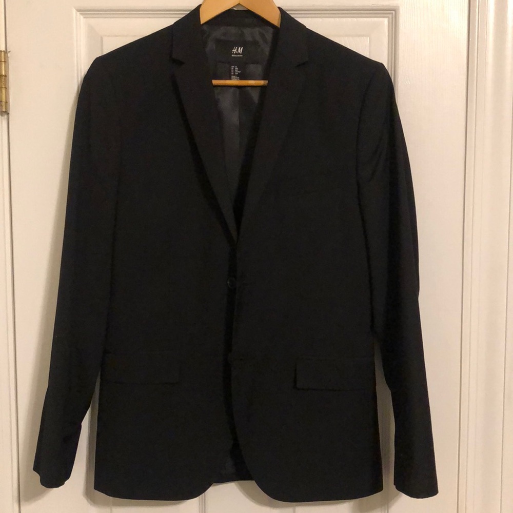 Men’s Black H&M suit coat